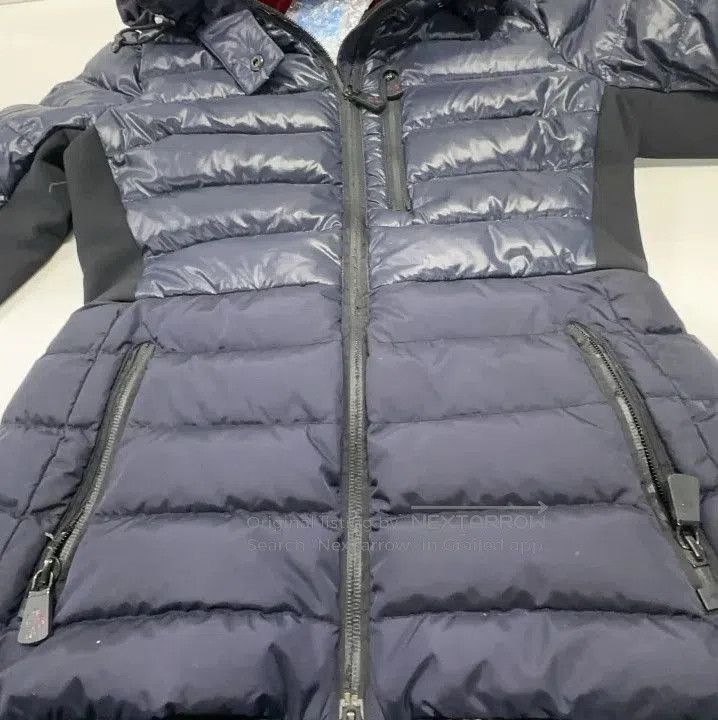 Moncler Moncler Solid Spliced Hooded Down Jacket. Size US S / EU 44-46 / 1 - 9 Thumbnail