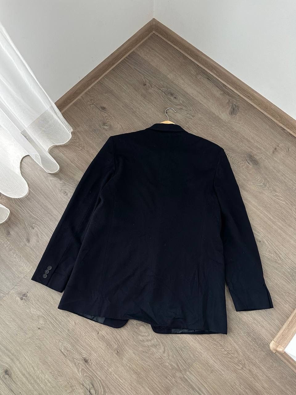 Vintage Vintage Max Mara Wool Blue Button Blazer Jacket Size 38R - 16 Thumbnail