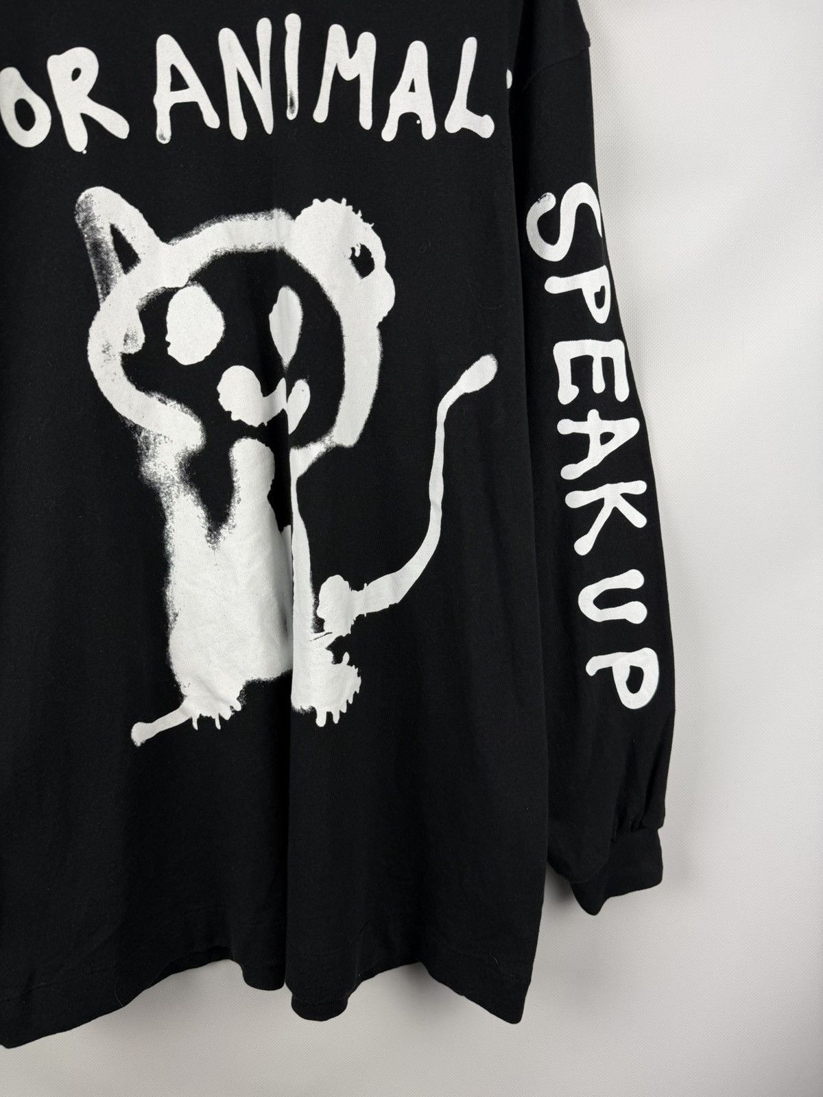 H&M Co-exist Story For Animal Graphic Print Oversized T Shirt Size M / US 6-8 / IT 42-44 - 6 Thumbnail