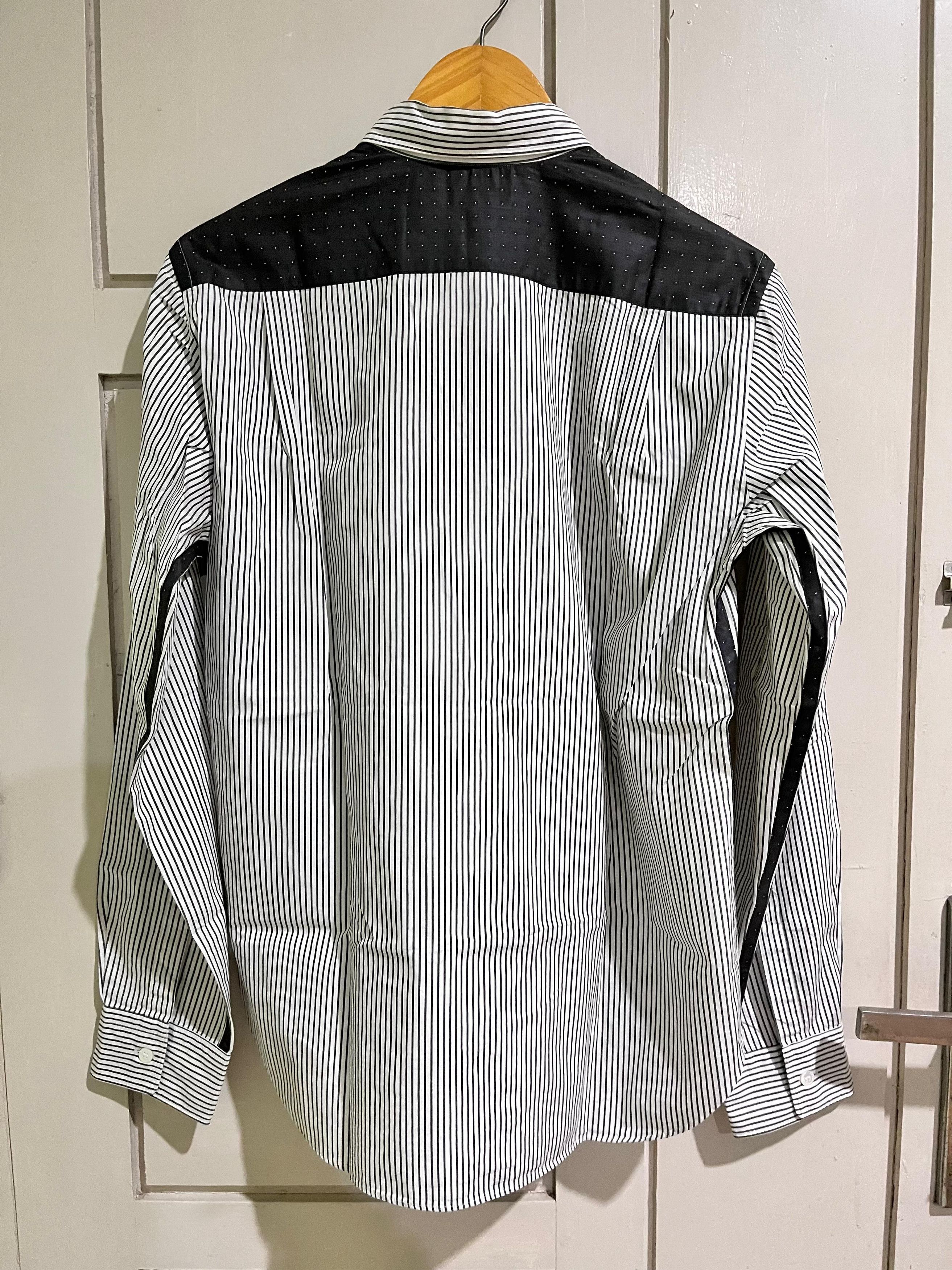 Comme des Garcons × Comme des Garcons Homme AD2010 Comme des garcons stripe line button up shirt Size US S / EU 44-46 / 1 - 4 Thumbnail