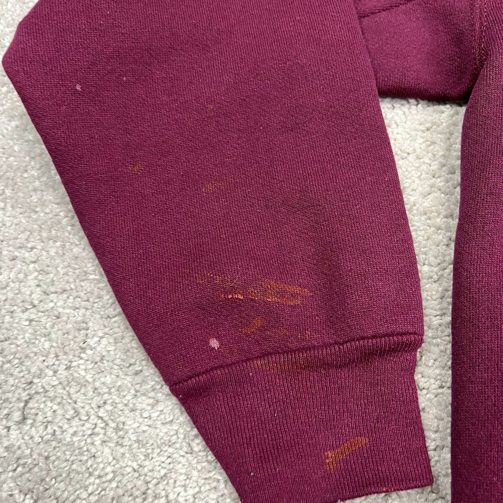 Vintage VINTAGE Discus Athletic Harvard Sweatshirt Adult Large Maroon Crewneck Cotton Blend USA Nike? Size US L / EU 52-54 / 3 - 4 Thumbnail