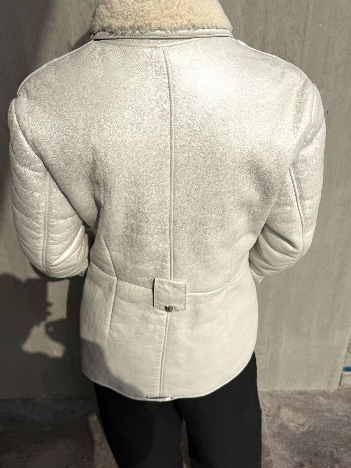 Chrome Hearts Chrome Hearts Vintage 2000s Leather & Shearling Coat Jacket Size US M / EU 48-50 / 2 - 6 Thumbnail