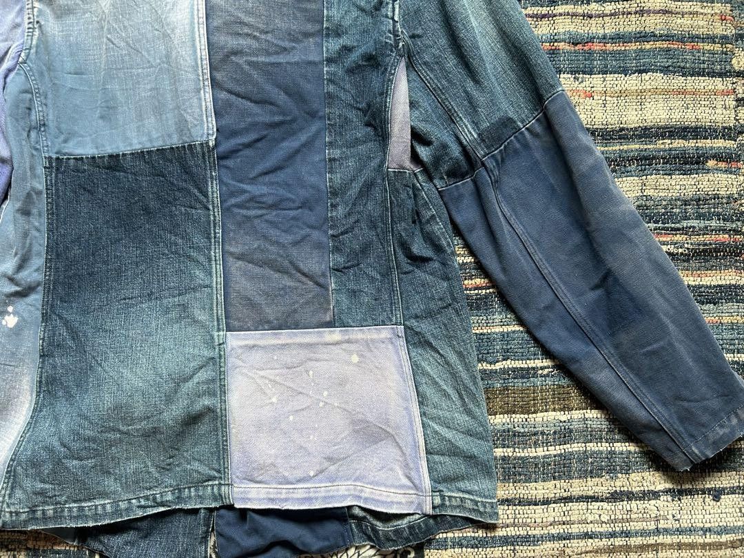 Kapital Kapital Kountry Patchwork Denim Jacket Coverall Size US M / EU 48-50 / 2 - 9 Thumbnail