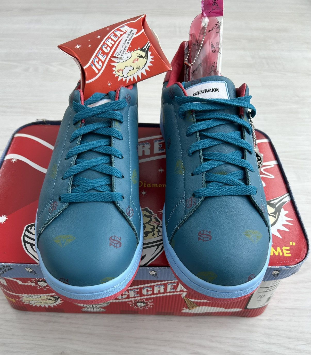 Billionaire Boys Club RARE OG REEBOK X BBC/ICE CREAM BOUTIQUE SNEAKER Size US 10 / EU 43 - 2 Thumbnail