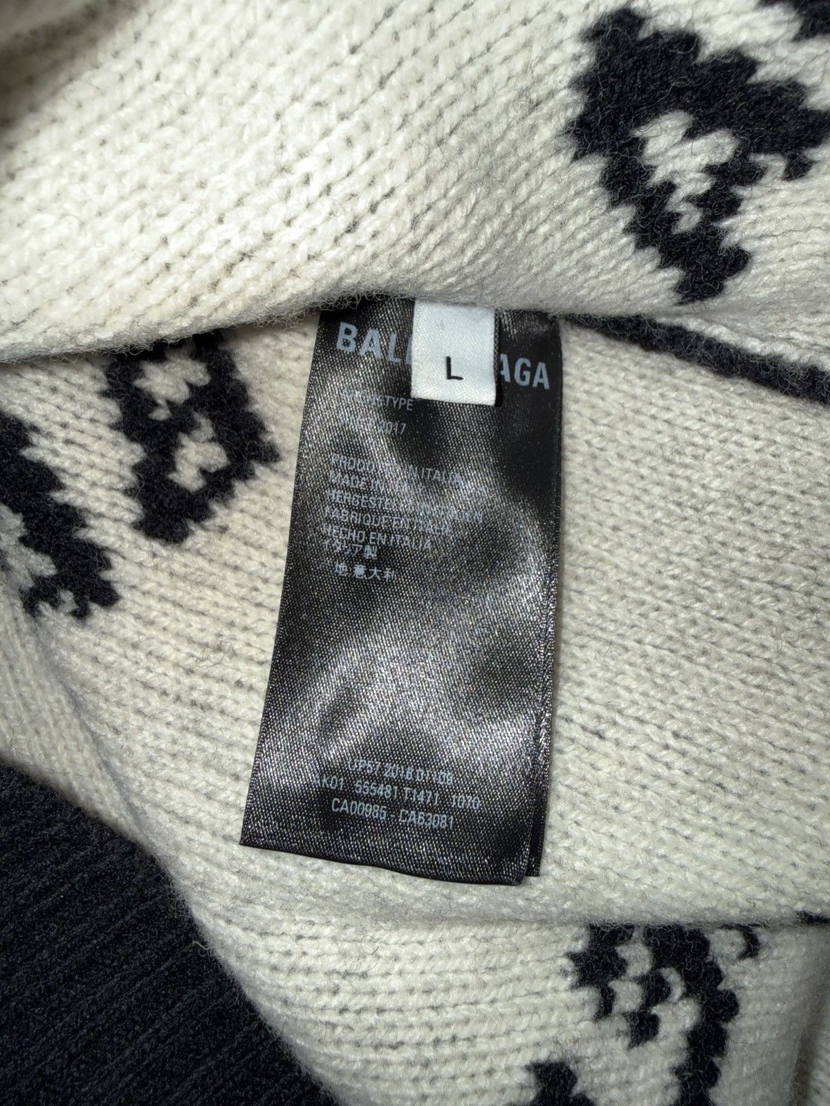 Balenciaga Balenciaga Sweater Size US L / EU 52-54 / 3 - 4 Thumbnail