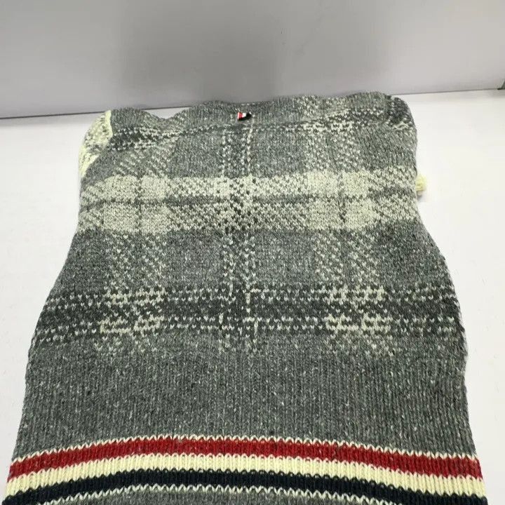 Thom Browne Thom Browne Plaid Knit Sweater for Men -2507 Size US M / EU 48-50 / 2 - 9 Thumbnail