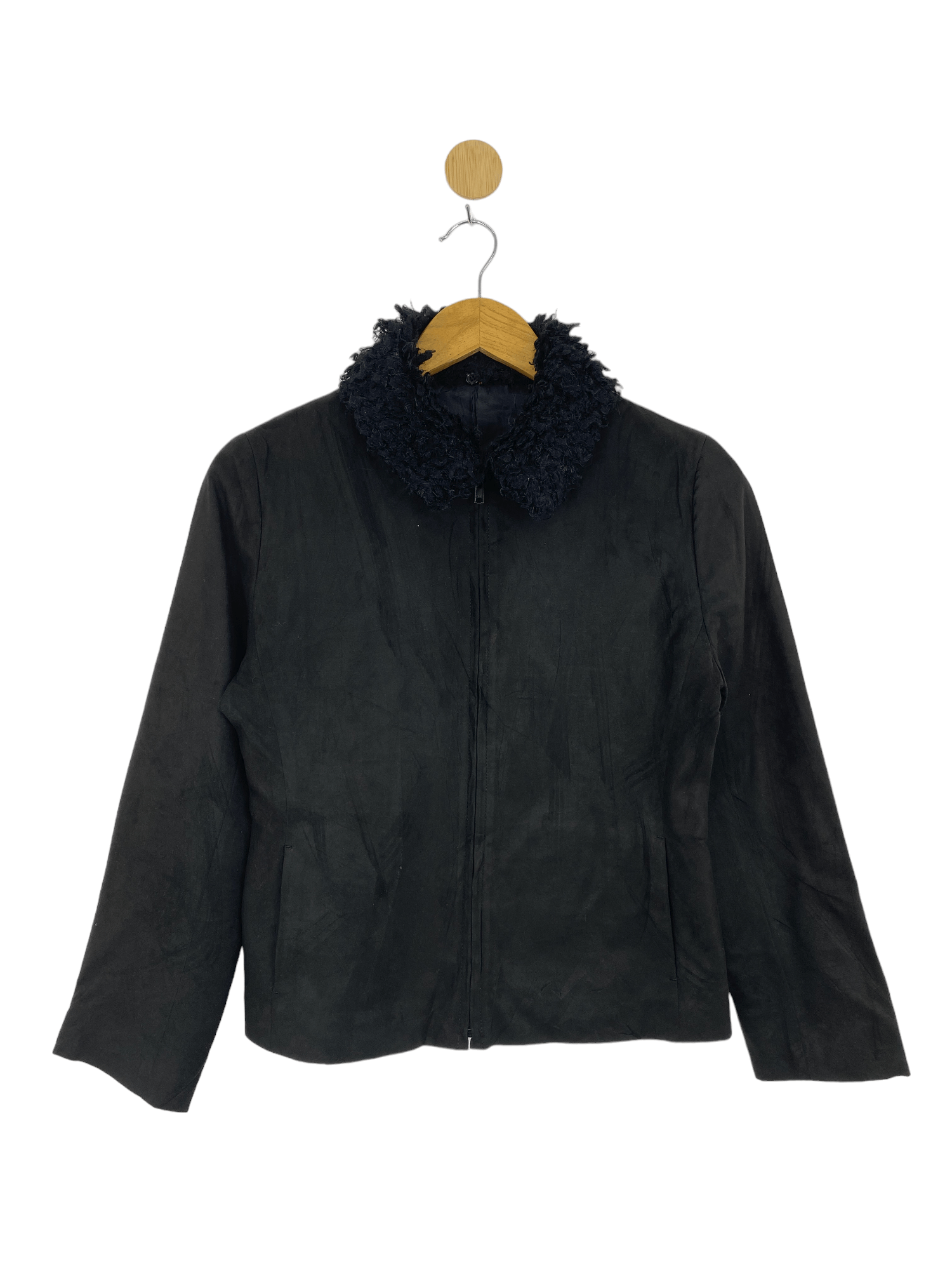 Japanese Brand Ined X Yohji Yamamoto Sherpa Collar Jacket MJ0103Z Size XS / US 0-2 / IT 36-38 - 1 Thumbnail