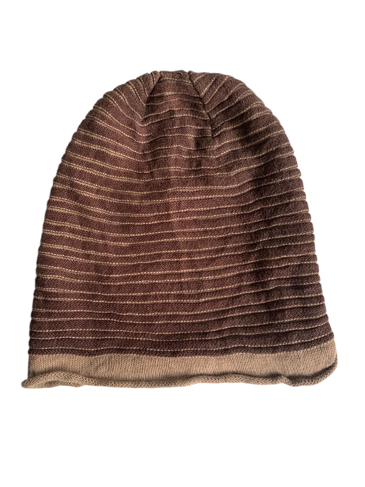 Japanese Brand Punk Bondage Style Big Watch Knitted Long Beanie Hats Size ONE SIZE - 8 Thumbnail