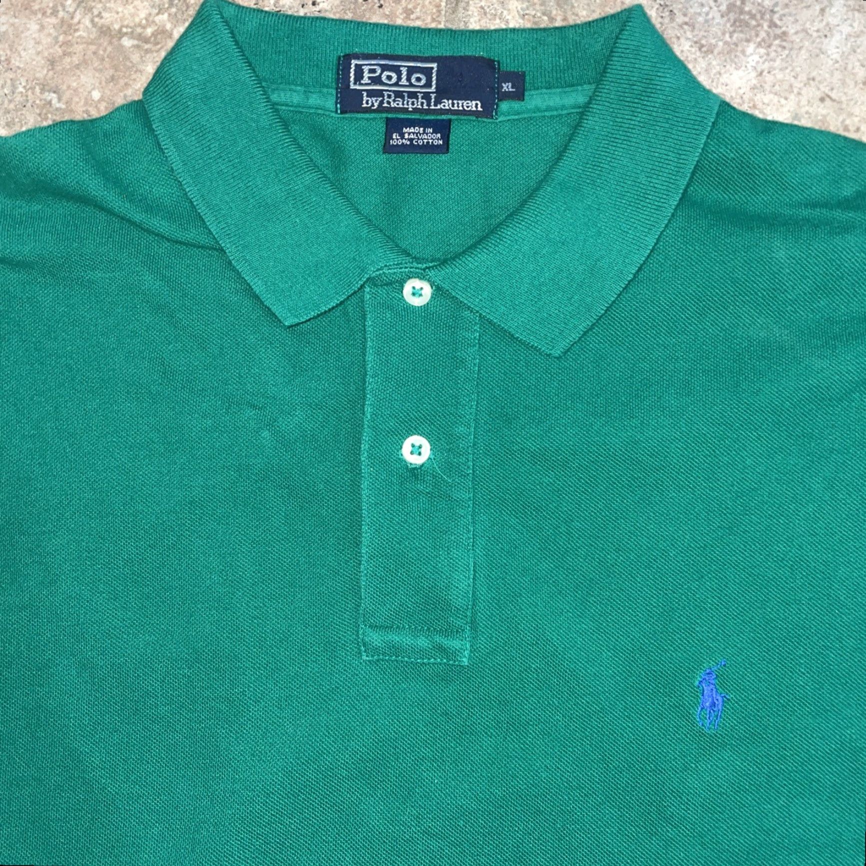 Polo Ralph Lauren POLO RALPH LAUREN Green Polo Shirt XL Men’s Size US XL / EU 56 / 4 - 2 Thumbnail