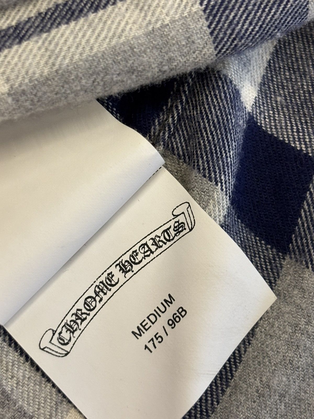 Chrome Hearts Chrome hearts cross patches flannel shirt Size US M / EU 48-50 / 2 - 9 Thumbnail