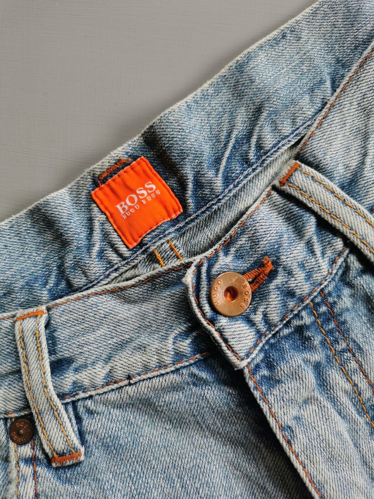 Hugo Boss Hugo Boss Light Denim Jeans Size US 32 / EU 48 - 8 Thumbnail