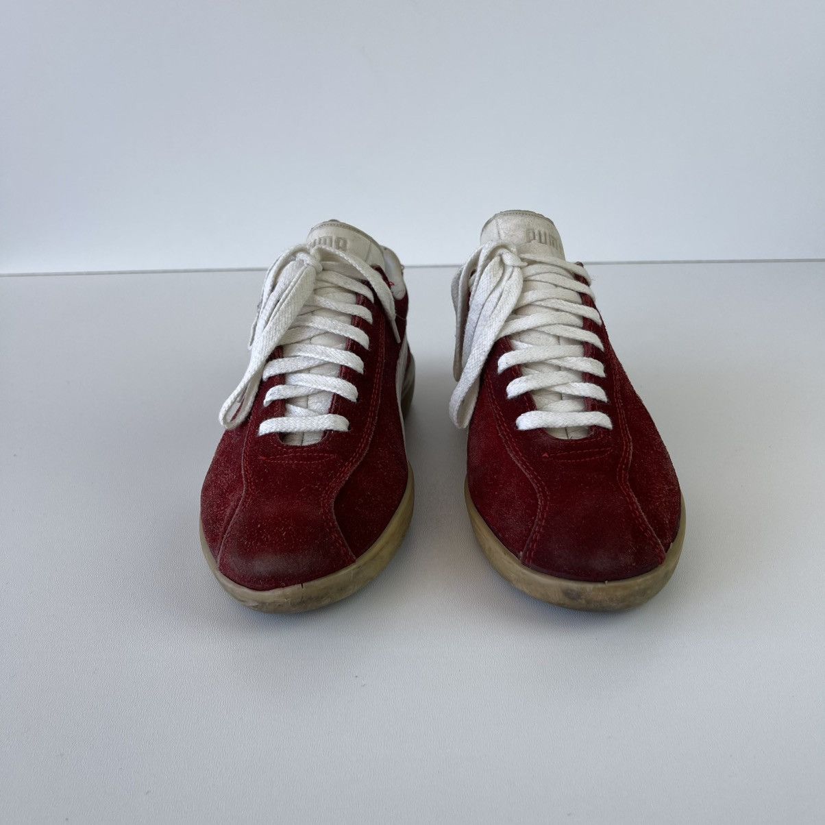 Puma Puma Red Star 70’s-80’s Vintage Shoes Red Made in France Size US 7 / EU 40 - 3 Thumbnail