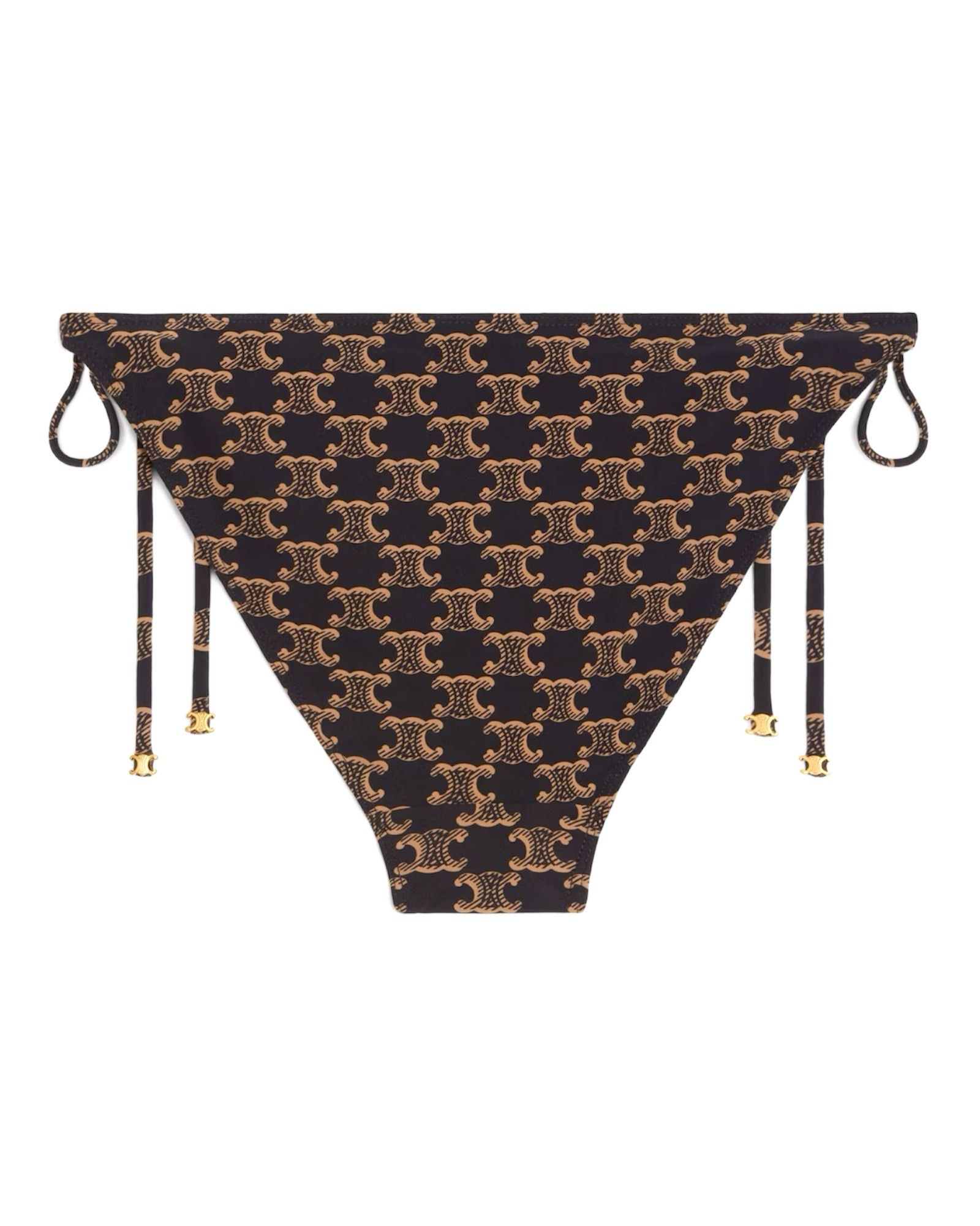 Celine 2Z273939T.17BR Swimsuit Bottom with Triomphe Metalwork Size 26" / US 2 / IT 38 - 2 Thumbnail