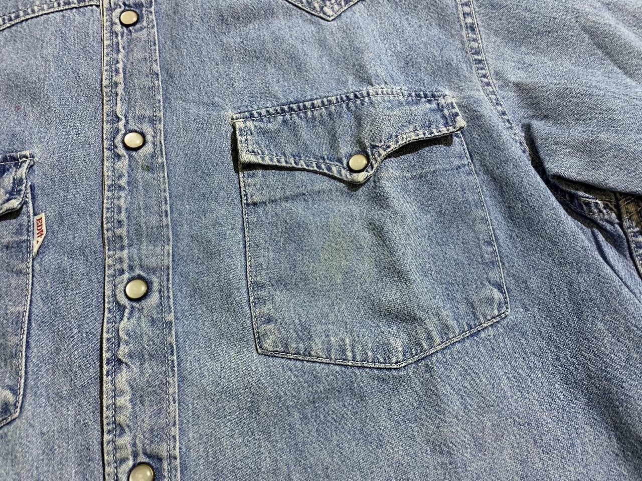 Edwin Mens vintage denim shirt Edwin Size L Size US L / EU 52-54 / 3 - 4 Thumbnail