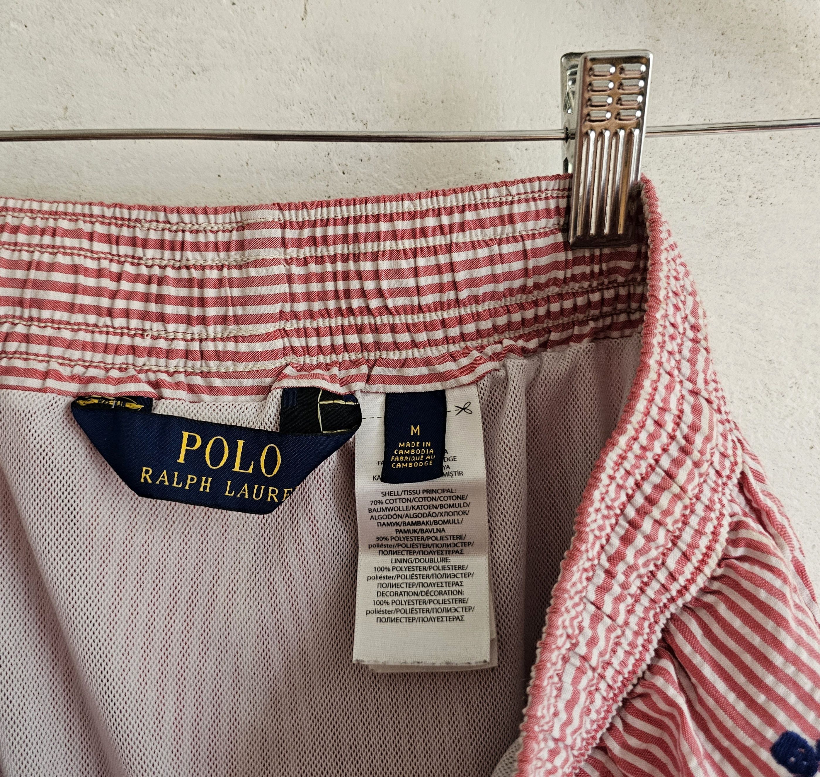Polo Ralph Lauren × Vintage Polo Ralph Lauren swim shorts Size US 32 / EU 48 - 5 Thumbnail