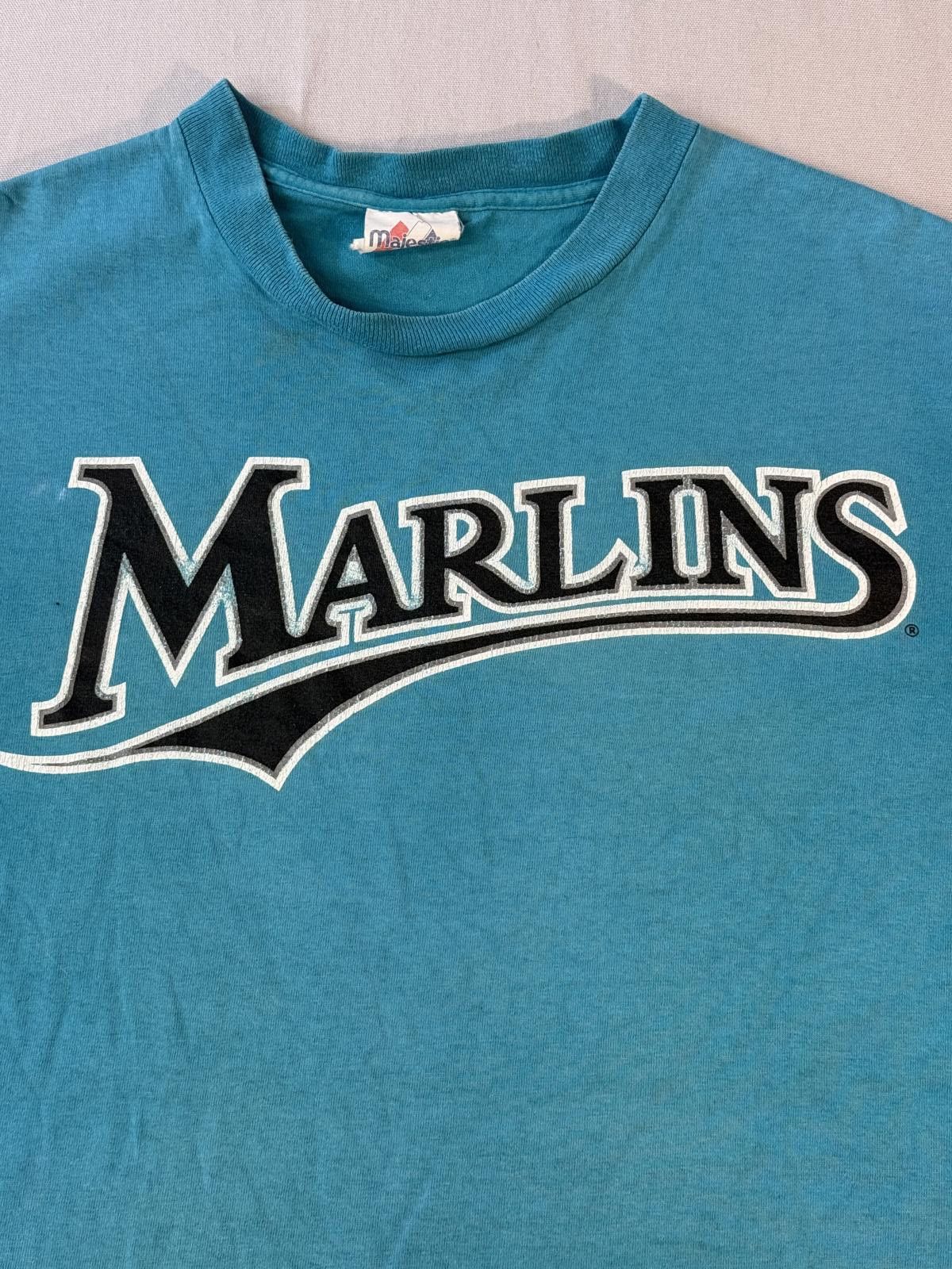 Majestic VTG Florida Marlins T-shirt 1997 World Series Miami M Size US M / EU 48-50 / 2 - 3 Thumbnail