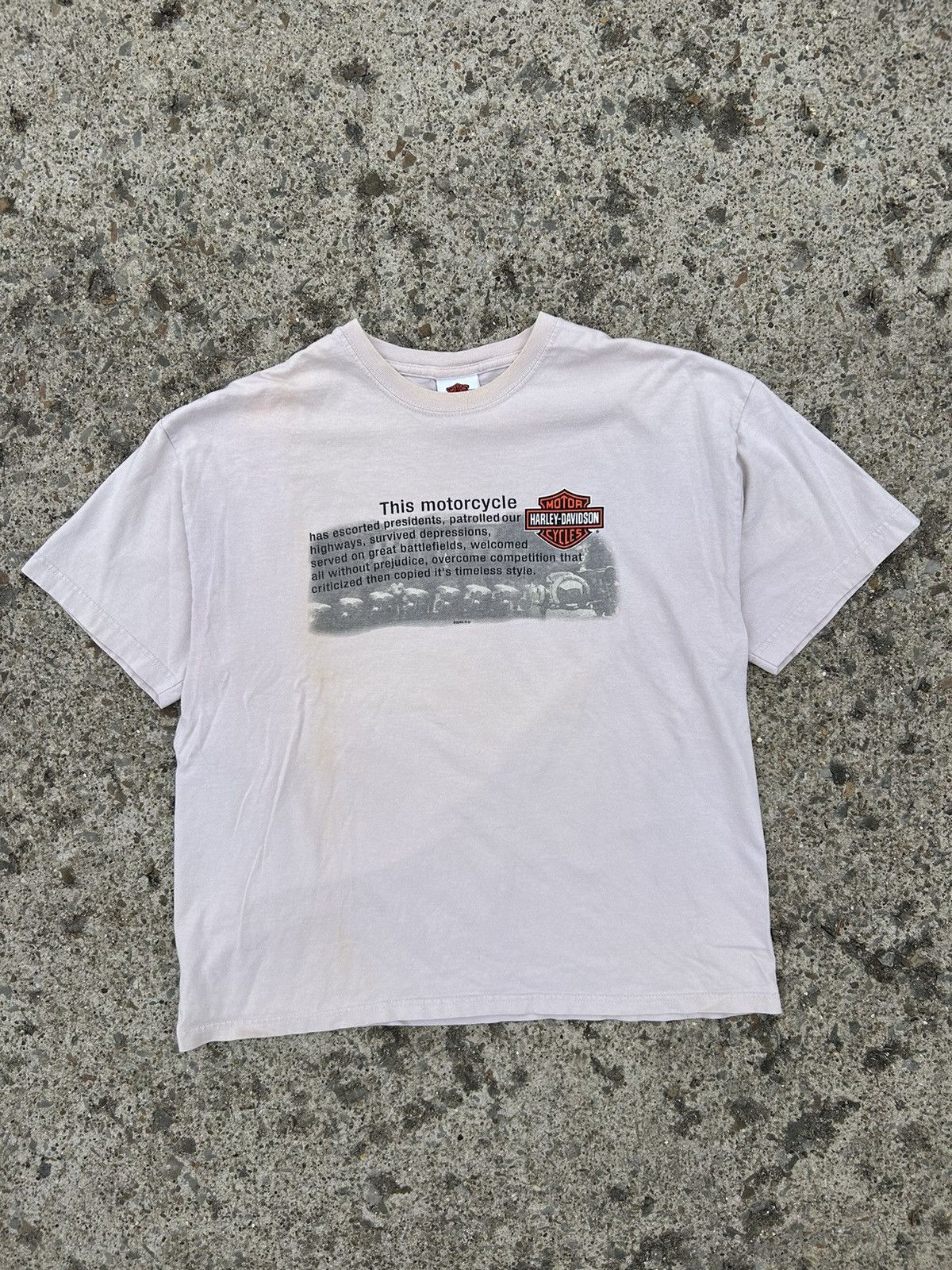 Harley Davidson × Vintage 2004 Harley Davidson “This Motorcycle…” tee Size US XL / EU 56 / 4 - 2 Thumbnail