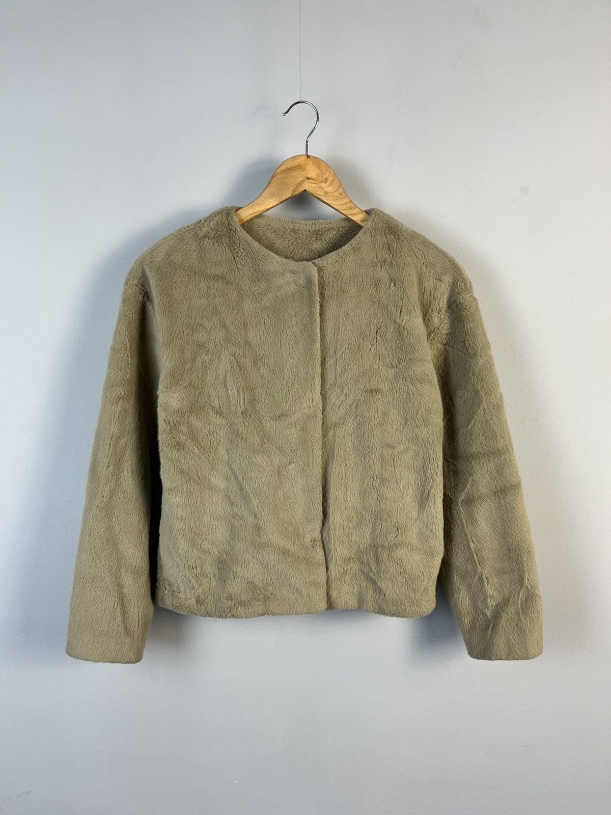 Other Avant Garde Vintage Faux Fur Cropped Jacket Size S / US 4 / IT 40 - 1 Thumbnail