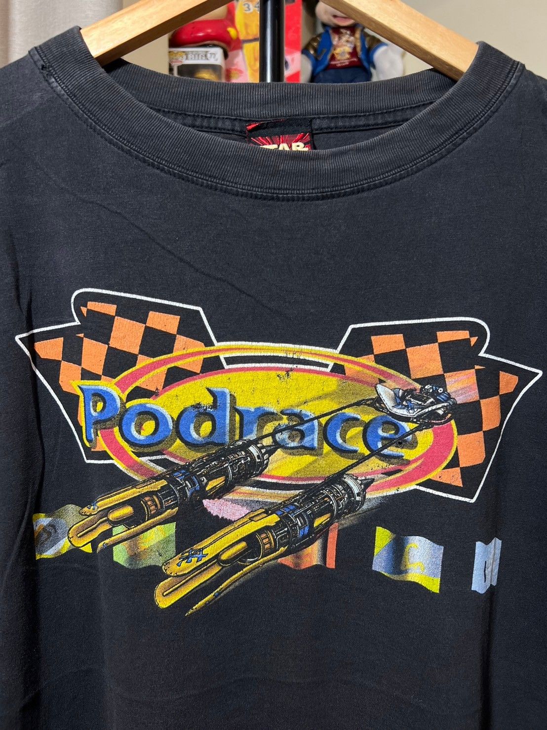 Star Wars × Vintage Vintage Star Wars Podrace shirt Movie BN Size US XL / EU 56 / 4 - 4 Thumbnail