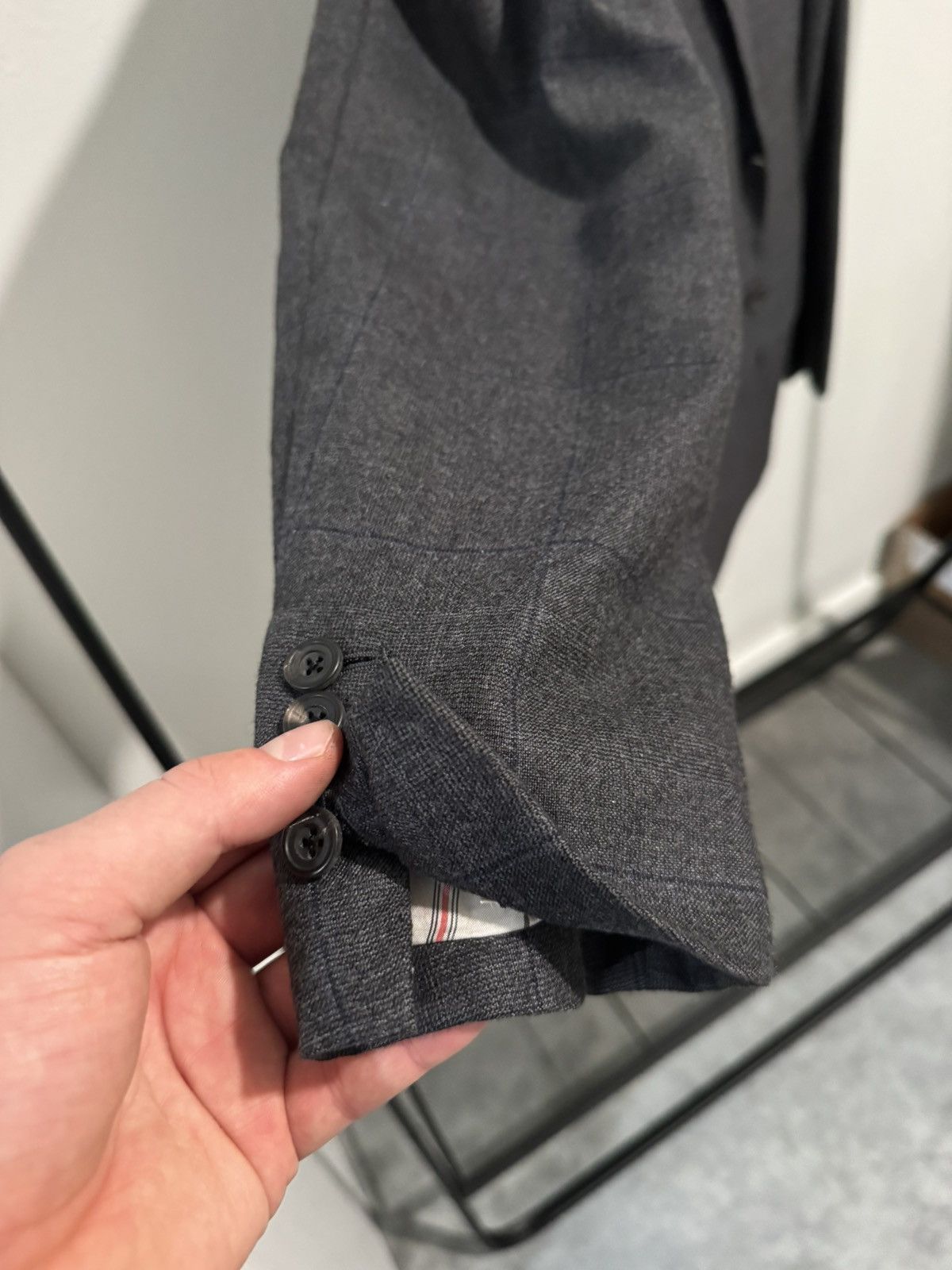 Kiton $12,420 Kiton 100% Cashmere Windowpane Suit 50EU 40US Size 40R - 3 Thumbnail