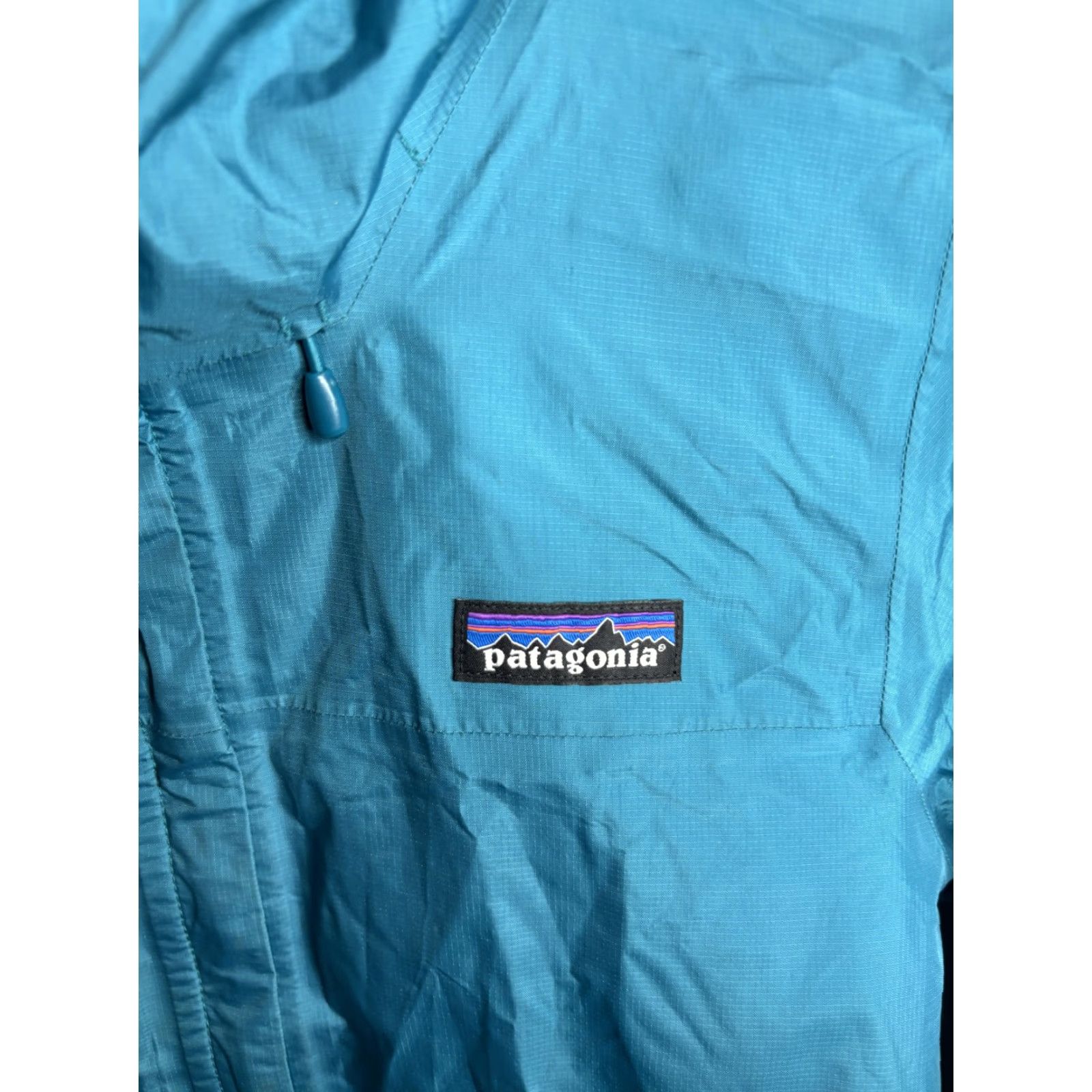 Patagonia Patagonia Jacket Womens XS Blue Hooded Lightweight Windbreaker Full Zip Nylon Jacket Size XS / US 0-2 / IT 36-38 - 3 Thumbnail