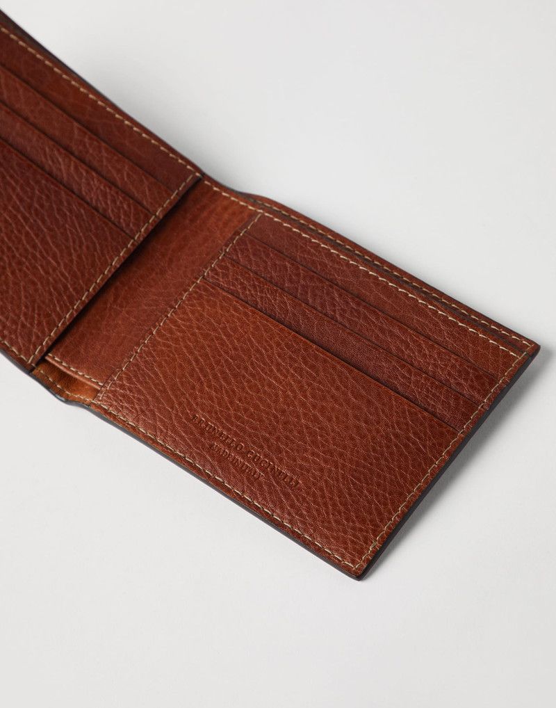 Brunello Cucinelli o1la1rc1a0326 Size: OS / Leather Wallet in Brown Size ONE SIZE - 2 Thumbnail