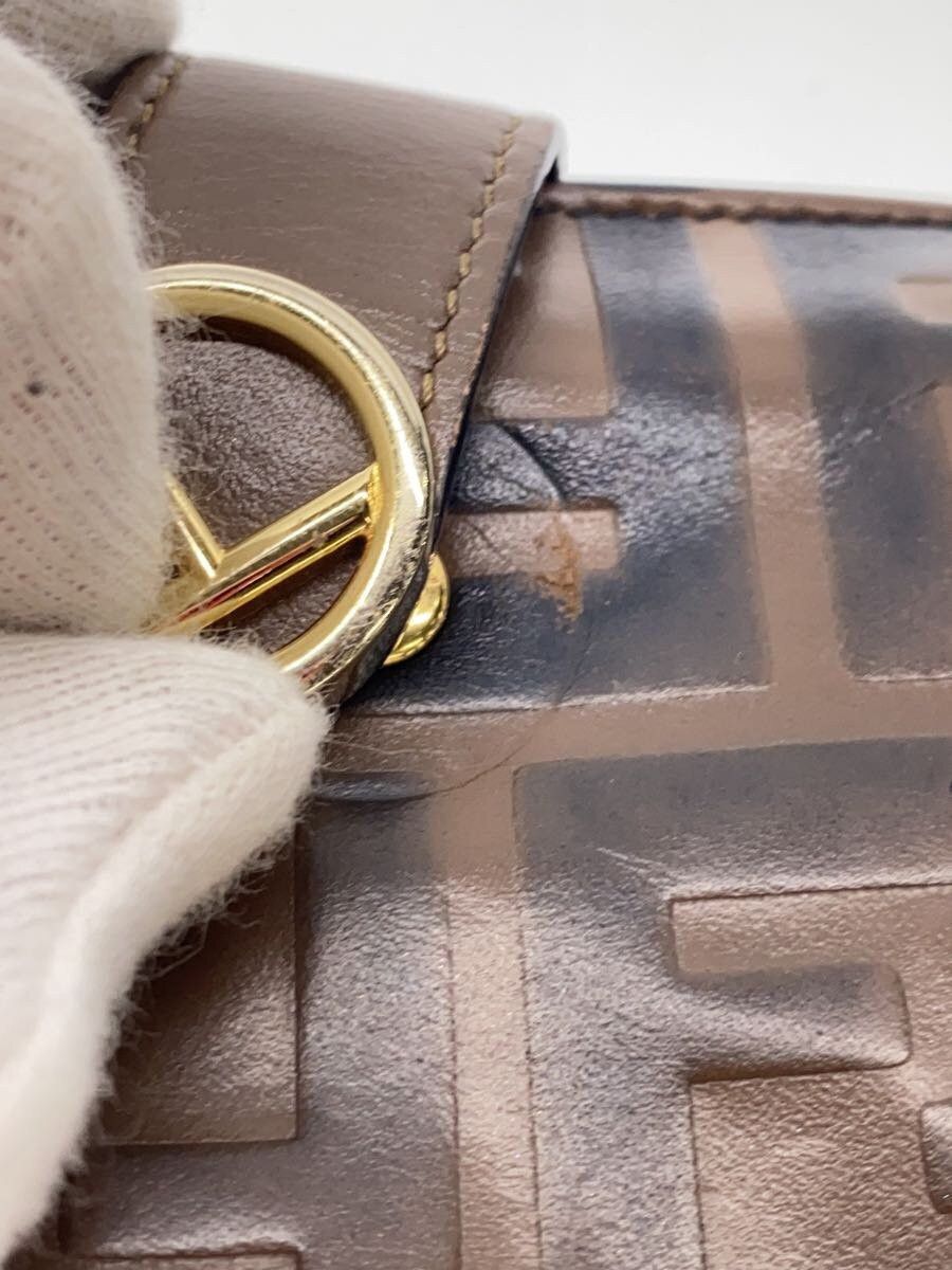 Fendi Fendi Tri-Fold Wallet Brown Size ONE SIZE - 8 Thumbnail