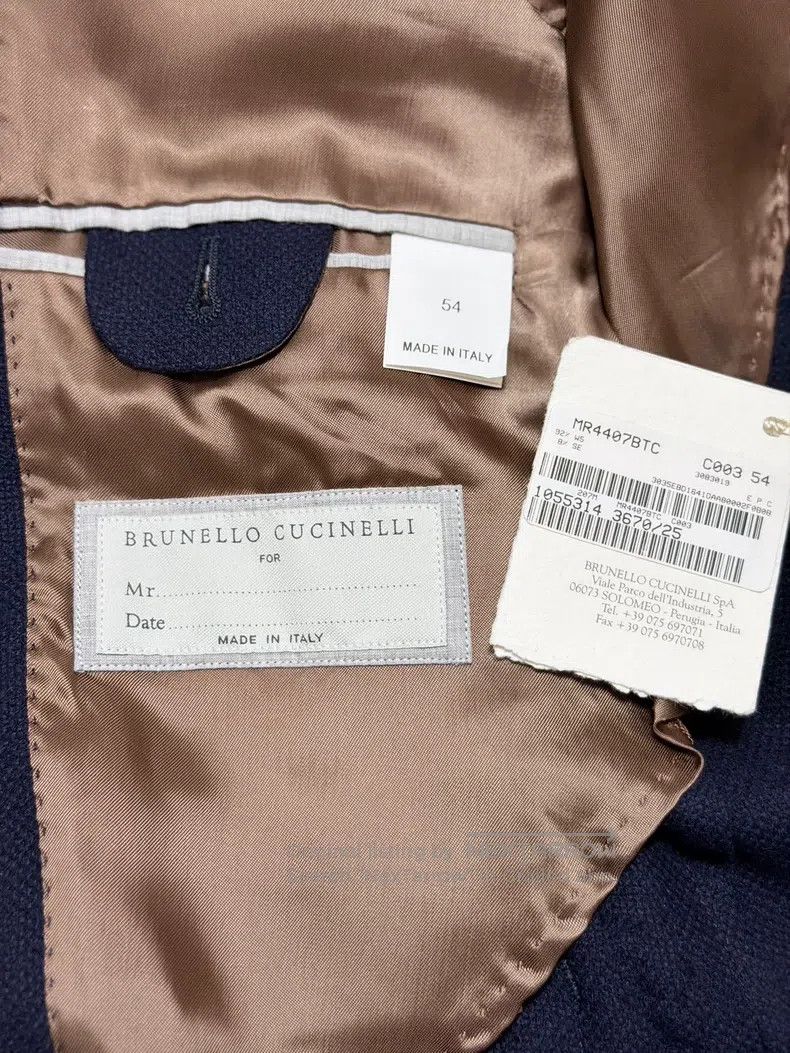 Brunello Cucinelli Brunello Cucinelli Premium Cashmere Business Jacket with W Size 52L - 7 Thumbnail