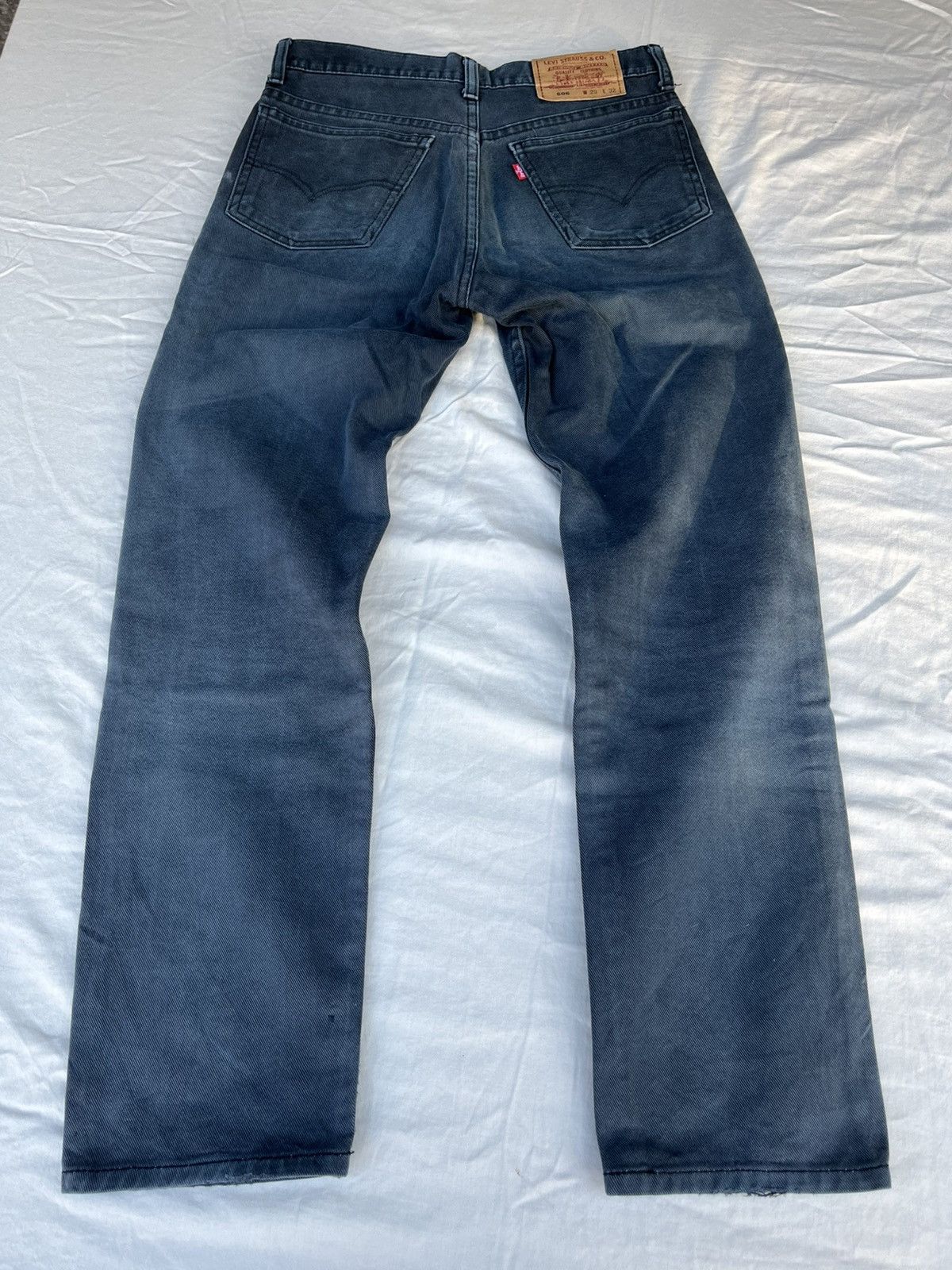 Japanese Brand × Levi's × Levi's Vintage Clothing Levi’s Faded Black Denim 606 Size US 28 / EU 44 - 7 Thumbnail