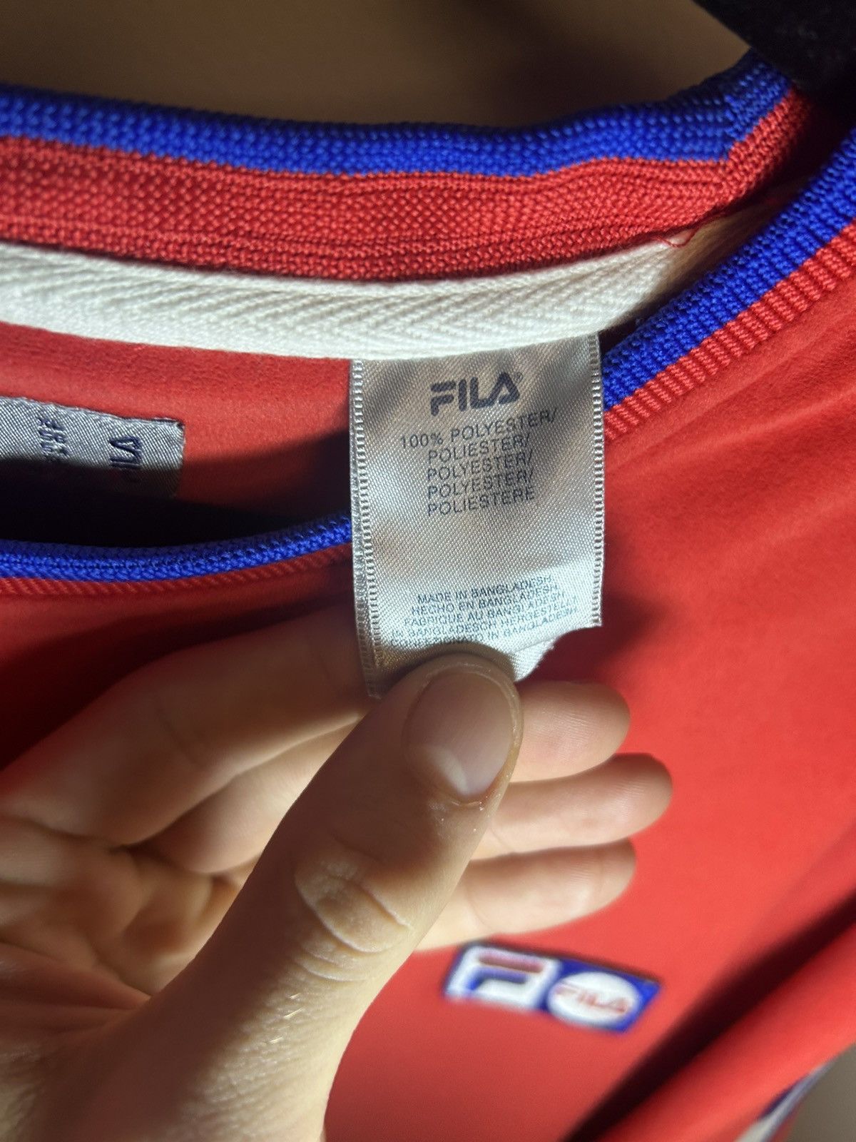 Fila × Vintage Vintage Fila soccer crest chain stitched oversized T-shirt Size US XL / EU 56 / 4 - 8 Thumbnail