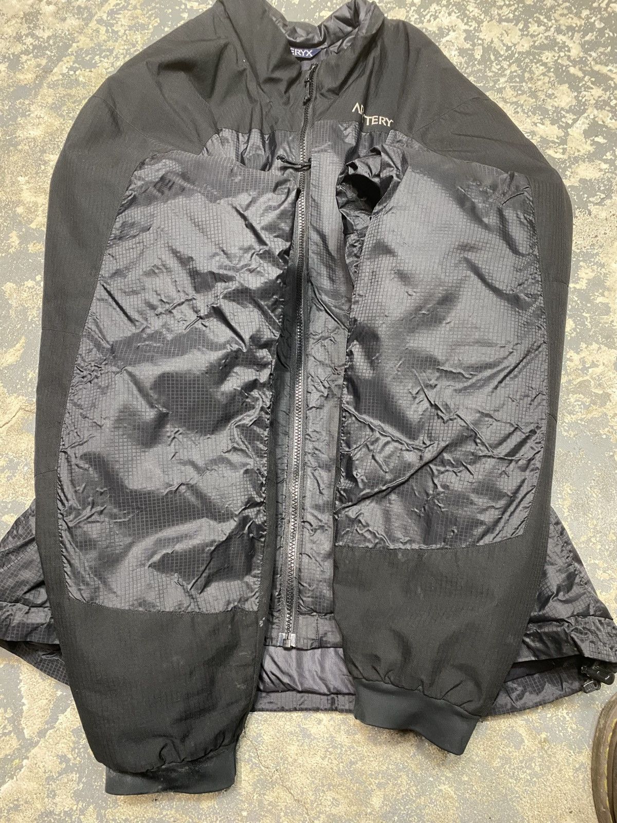 Arc'teryx × Vintage Vintage Arc'teryx PrimaLoft Dryloft Jacket Black Full Zip Size US XL / EU 56 / 4 - 10 Thumbnail