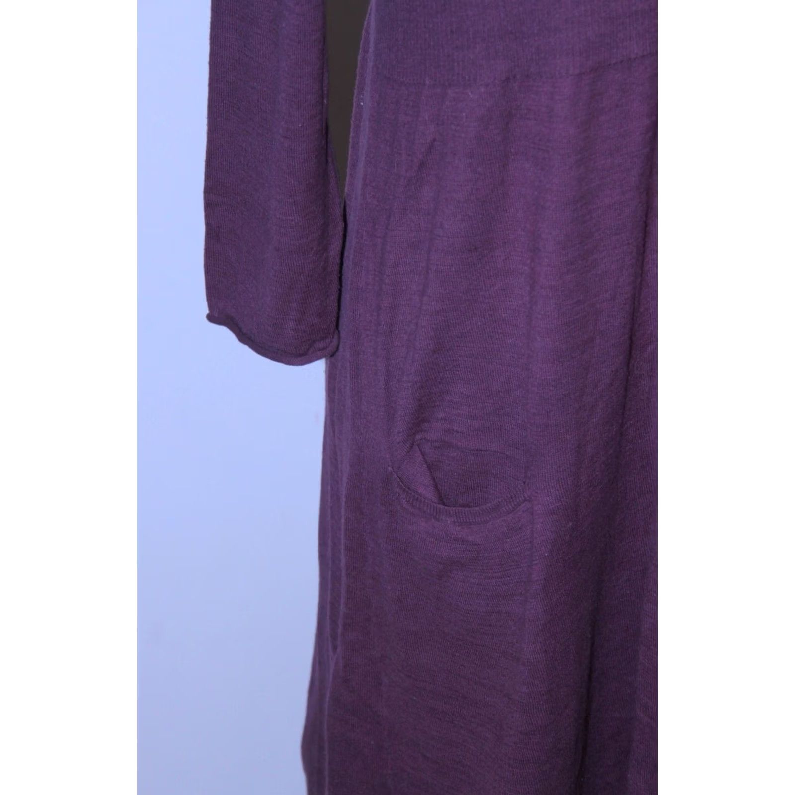 Vintage Gudrun Sjoden Womens Purple Midi Dress S - A-Line, 100% genuine, Size S, Purple, Midi, Women Size S / US 4 / IT 40 - 3 Thumbnail