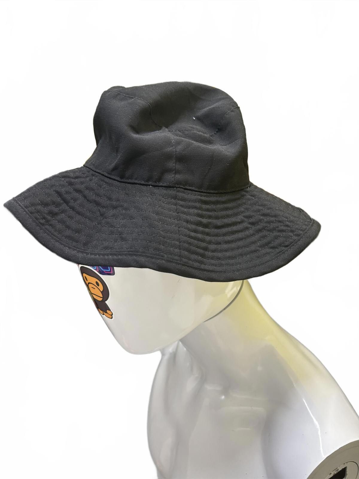 Designer Stylish Black Bucket Hat - Versatile Casual Accessory Size ONE SIZE - 2 Thumbnail