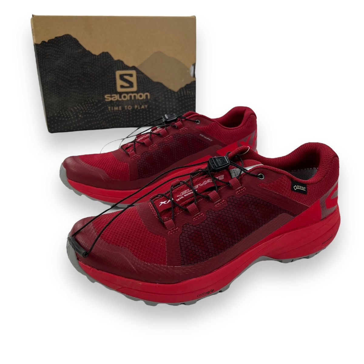 Salomon Salomon XA Elevate GTX Red Trainers Size US 9.5 / EU 42-43 - 1 Thumbnail
