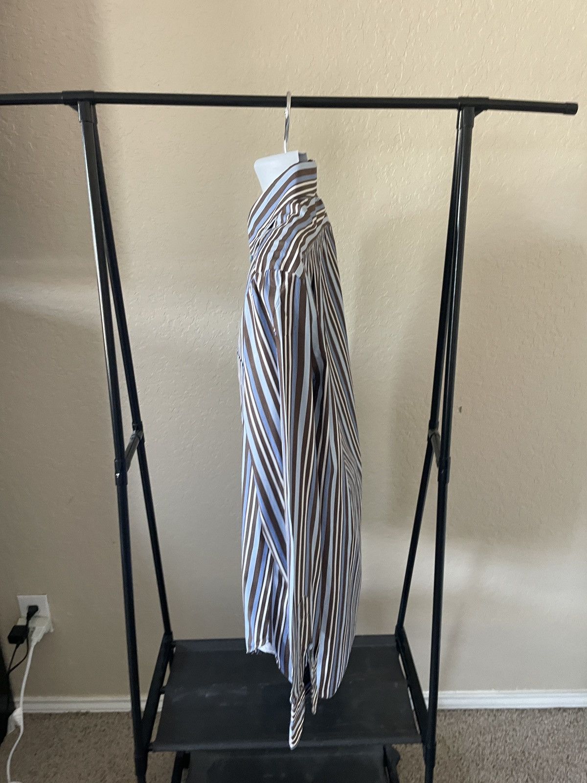 Barba Napoli Striped Button Down dress shirt 16x37 Size US L / EU 52-54 / 3 - 6 Thumbnail