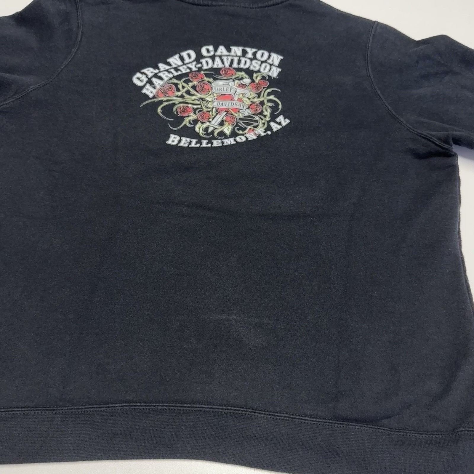 Harley Davidson Harley Davidson Hoodie Sweatshirt Womens XL Black Grand Cany Size XL / US 12-14 / IT 48-50 - 8 Thumbnail