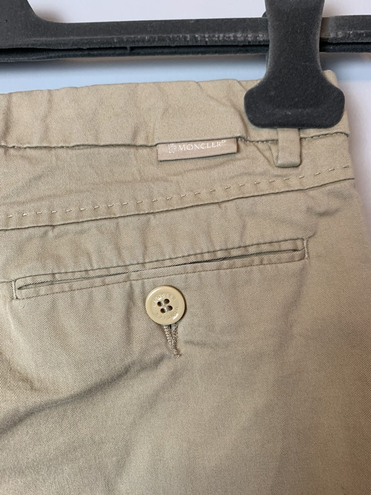 Moncler Moncler Low Rise Y2K Office Siren Pants Slacks Khakis Size 27" / US 4 / IT 40 - 4 Thumbnail