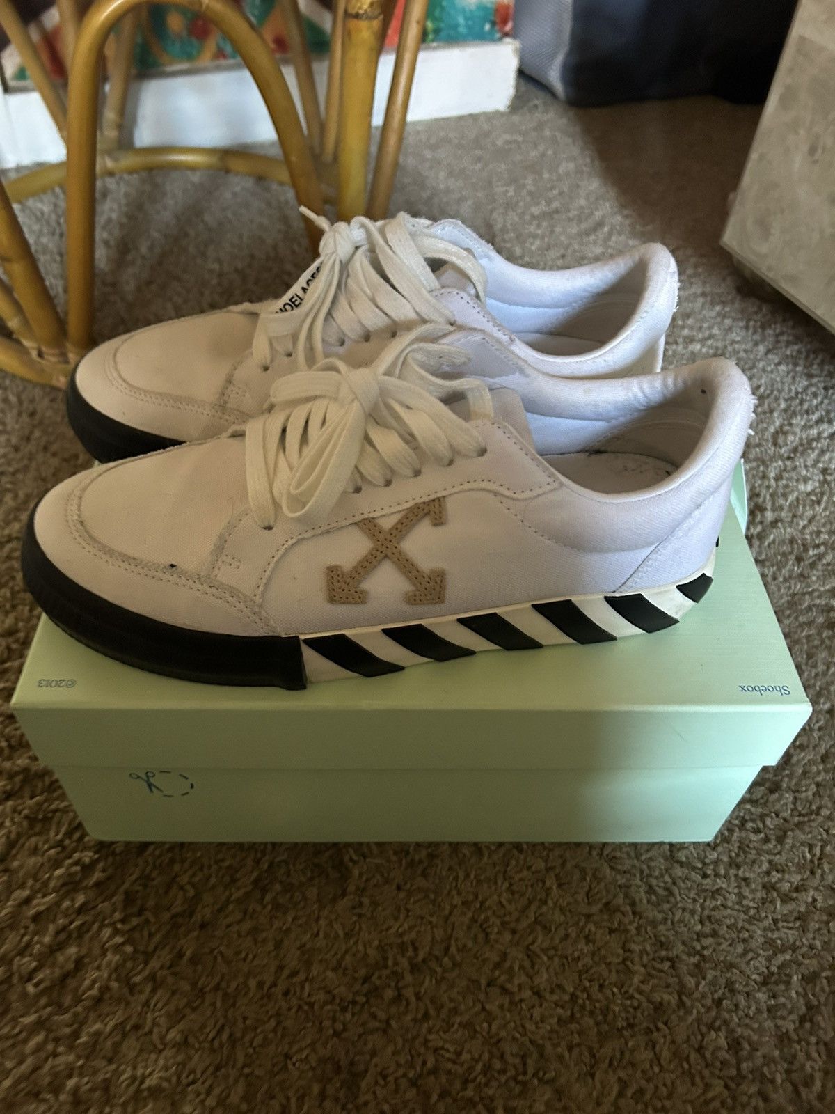 Off-White off-white vulcanized low Size US 8 / EU 41 - 4 Thumbnail