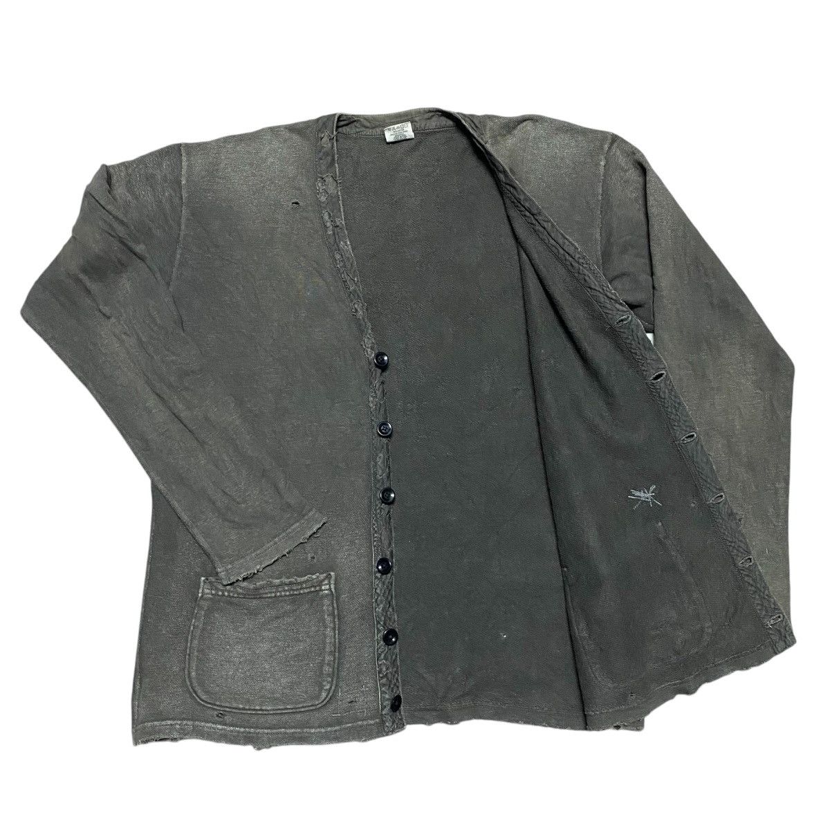 Kapital Rare‼️🔥Kapital Distressed Faded Cardigan Size US M / EU 48-50 / 2 - 3 Thumbnail