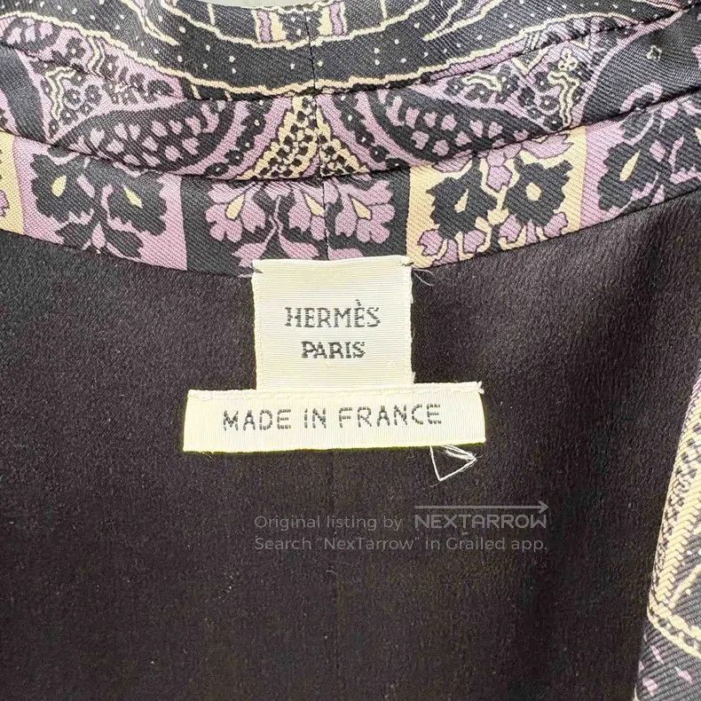 Hermes Hermes Silk Fringe Vest Size XS / US 0-2 / IT 36-38 - 3 Thumbnail