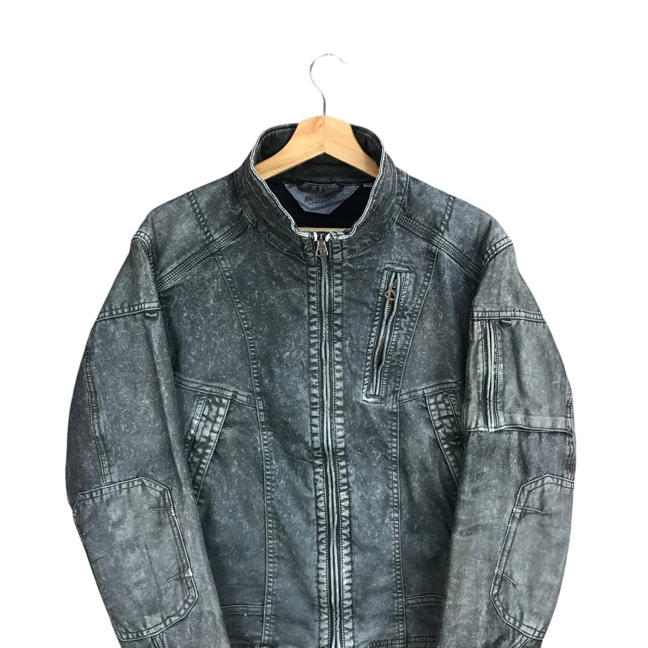 Japanese Brand JAPANESE FIELDCORE X NWZ WORKERS DISTRESSED BIKER JACKET Size US L / EU 52-54 / 3 - 12 Thumbnail