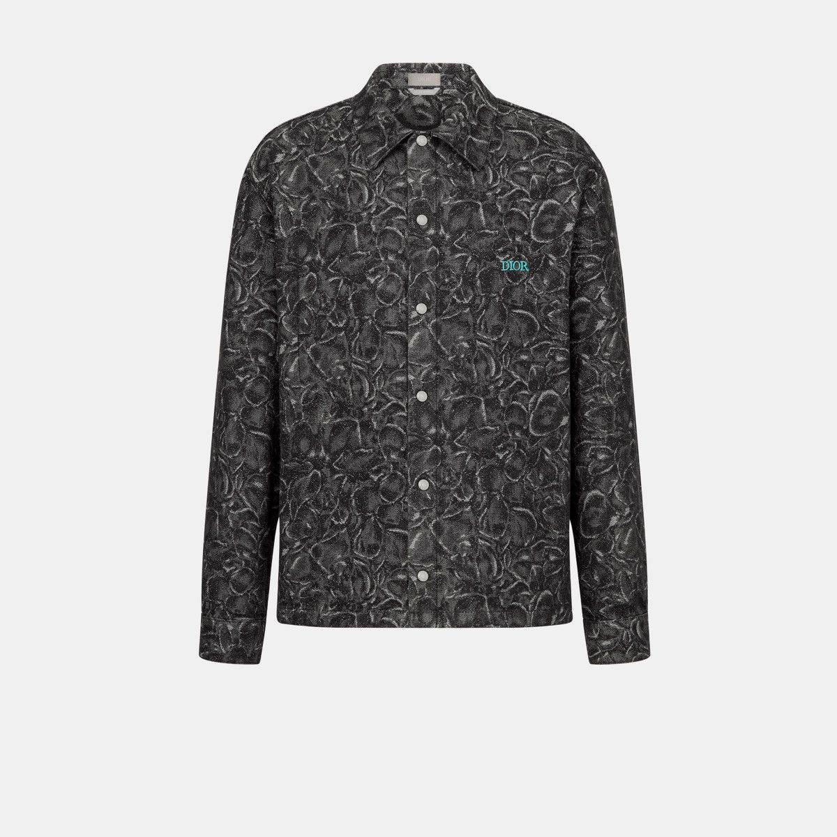 image of Dior O1Bcso1Str0324 Shirts In Gray in Grey, Men's (Size XL)
