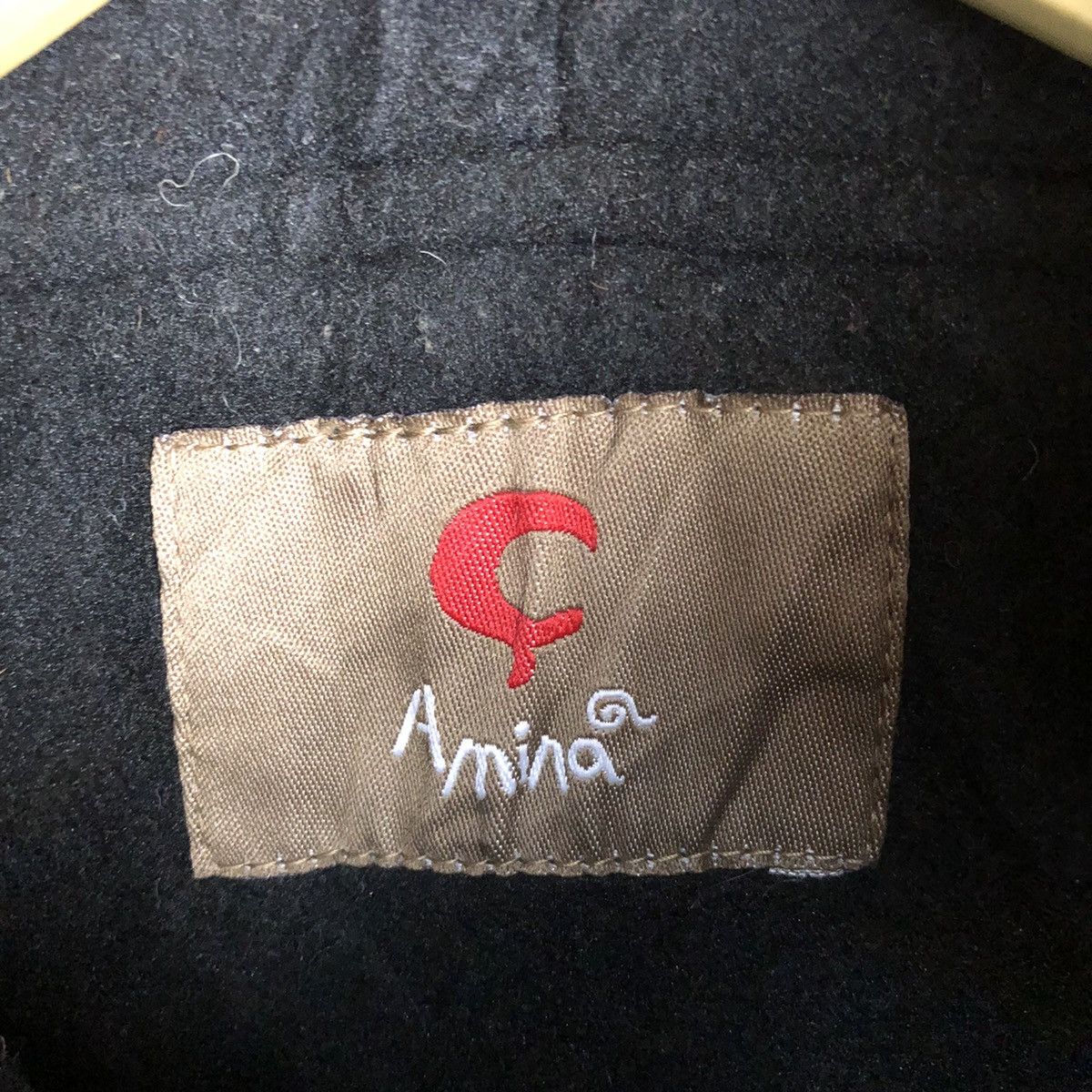 Japanese Brand Amina Brown Cardigan Hoodie Vest #A2301 Size US M / EU 48-50 / 2 - 12 Thumbnail
