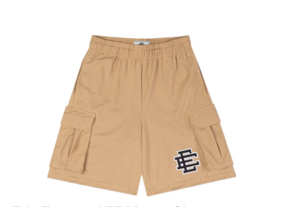 Eric Emanuel Eric Emanuel EE gold cargo mesh shorts medium Size US 30 / EU 46 - 1 Thumbnail