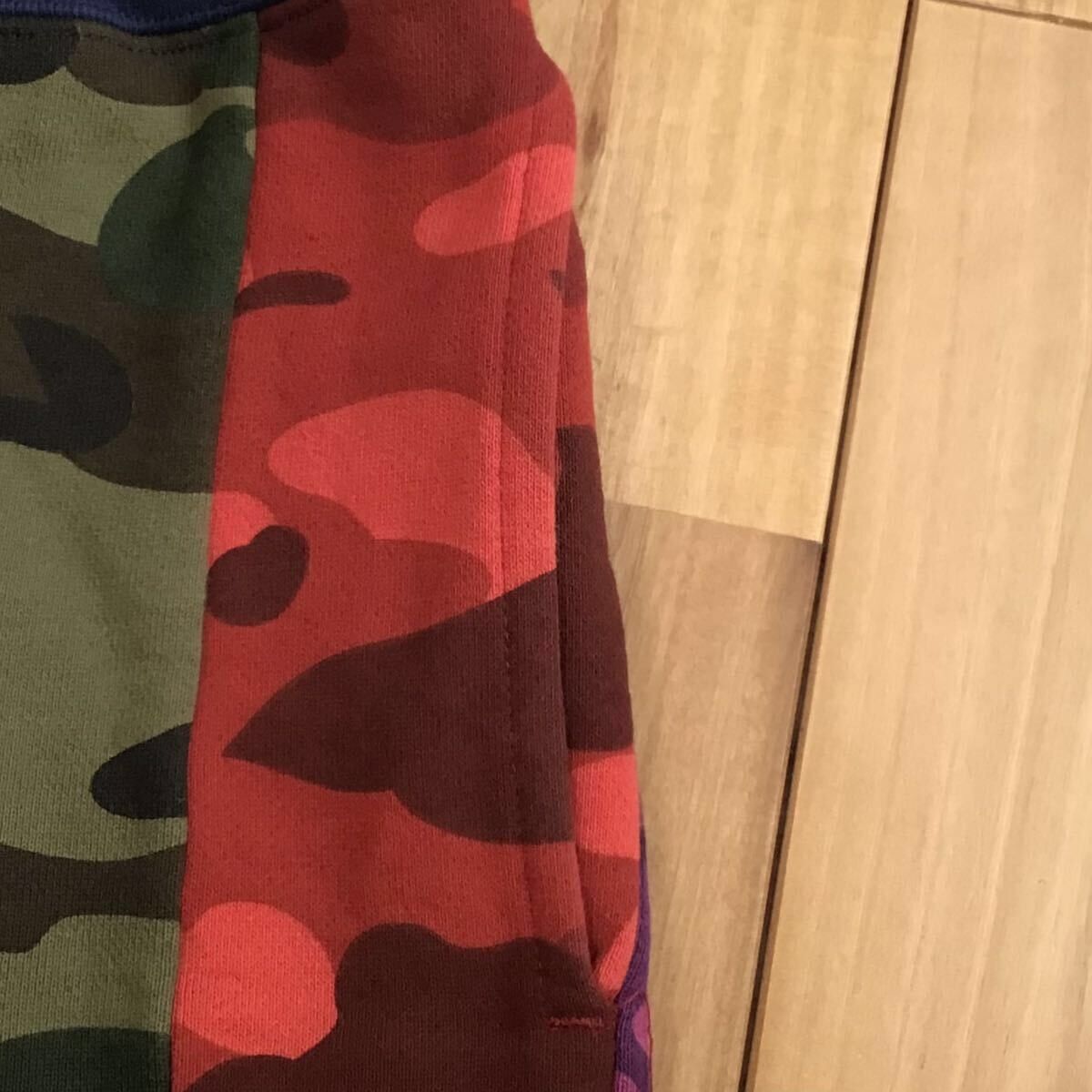 Bape BAPE Mix camo shark sweat shorts a bathing ape ★size M Size US 32 / EU 48 - 4 Thumbnail