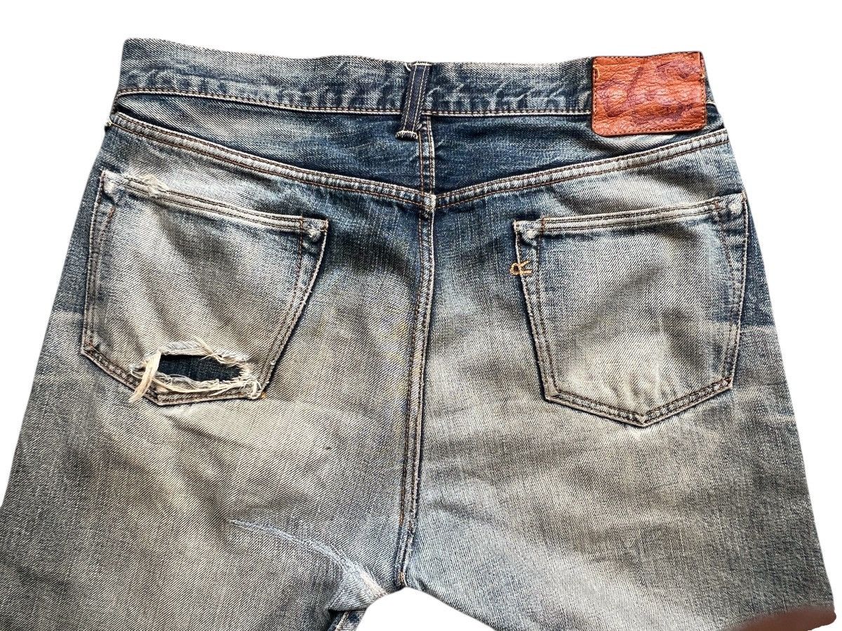 45rpm Vintage 45RPM Distressed Selvedge Mudwash Denim Jeans 32x29 Size US 32 / EU 48 - 10 Thumbnail