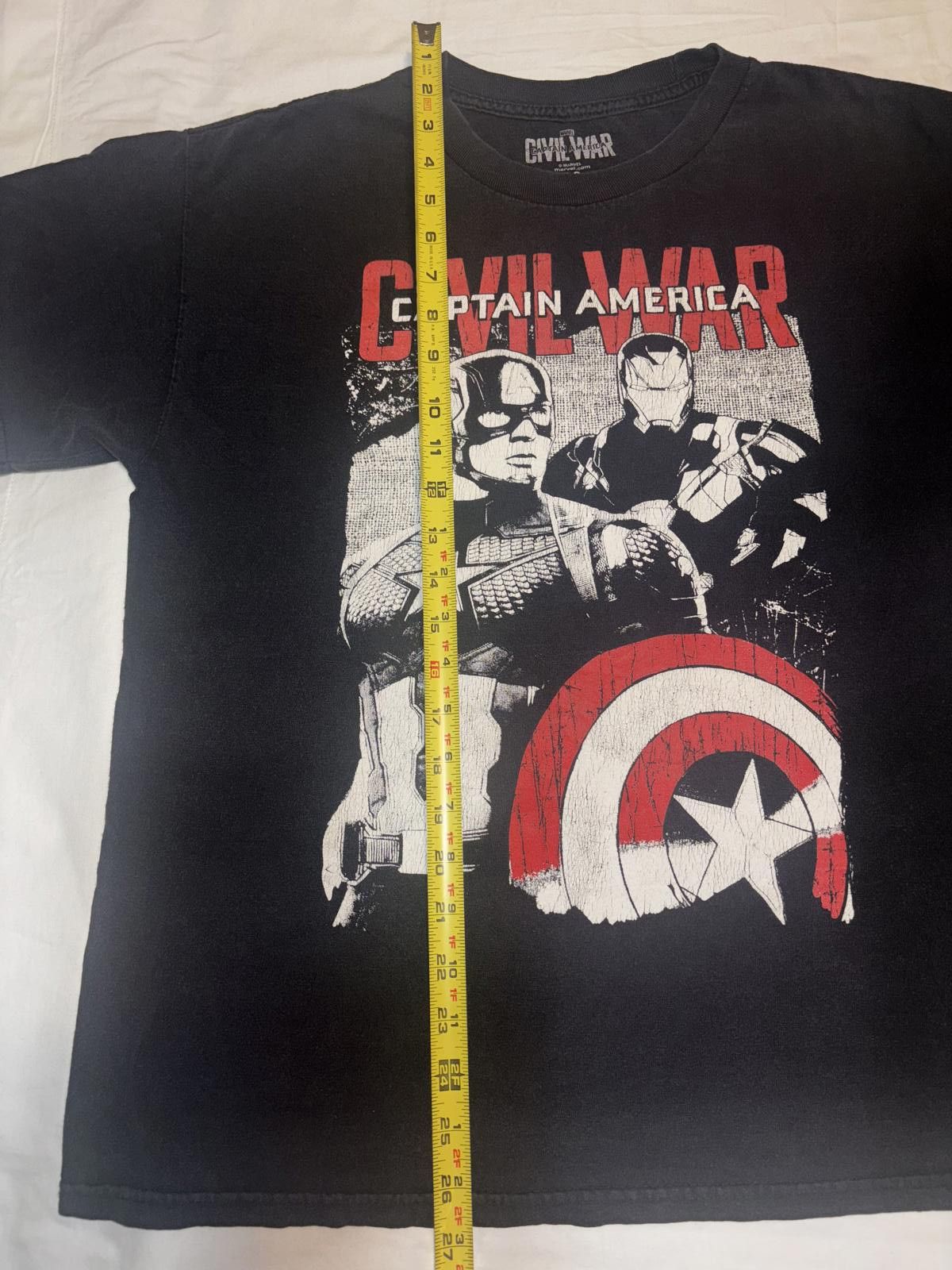 Marvel Comics Marvel Captain America Civil War Graphic T-Shirt - Large Size US L / EU 52-54 / 3 - 6 Thumbnail