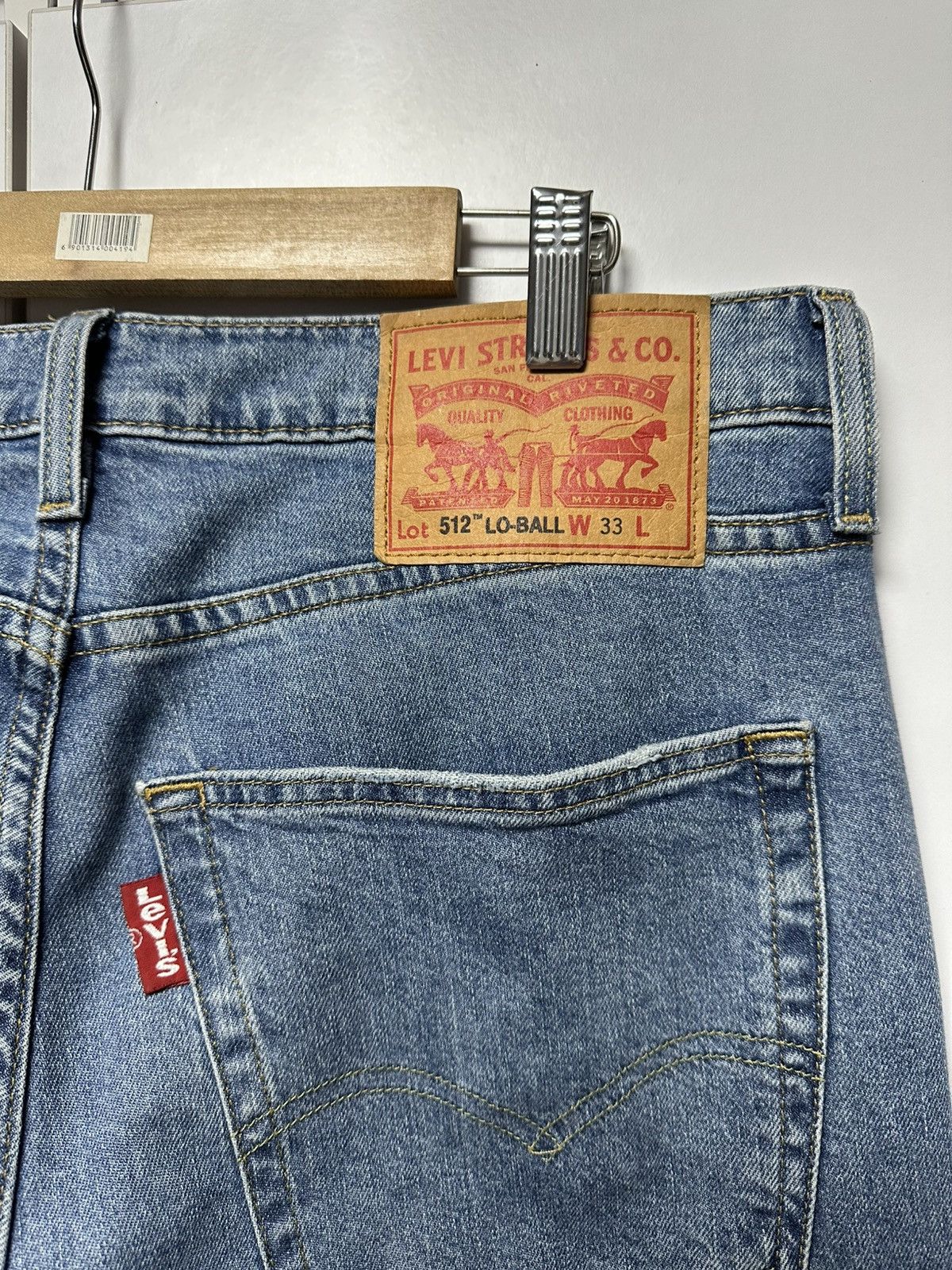 Levi's Levis 512 slim taper Jeans Size US 33 - 2 Thumbnail
