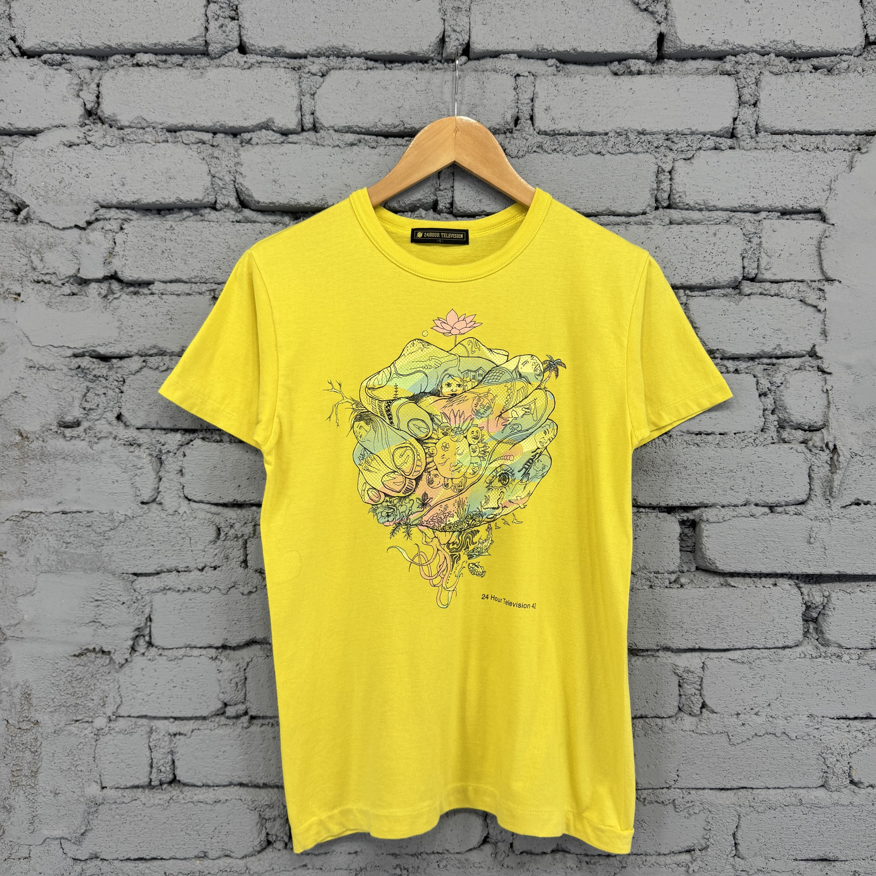 Vintage Rare Vintage 24 Hour Televison Charity Tshirt Size US S / EU 44-46 / 1 - 1 Thumbnail