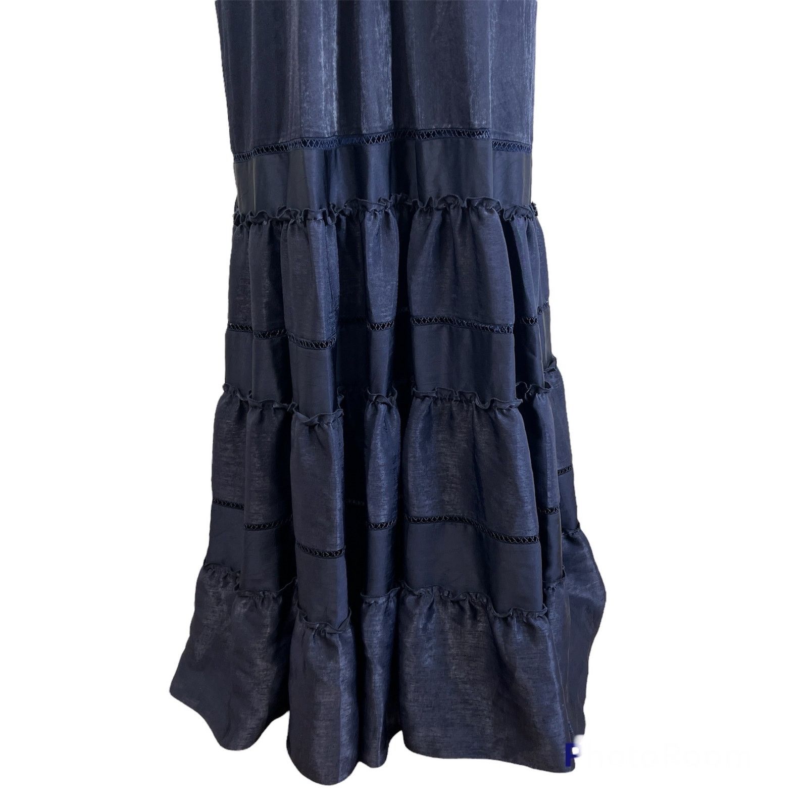 Jonathan Simkhai Jonathan Simkhai Tiered Sleeveless V Neck Maxi Dress Size XXL / US 16-18 / IT 52-54 - 11 Thumbnail